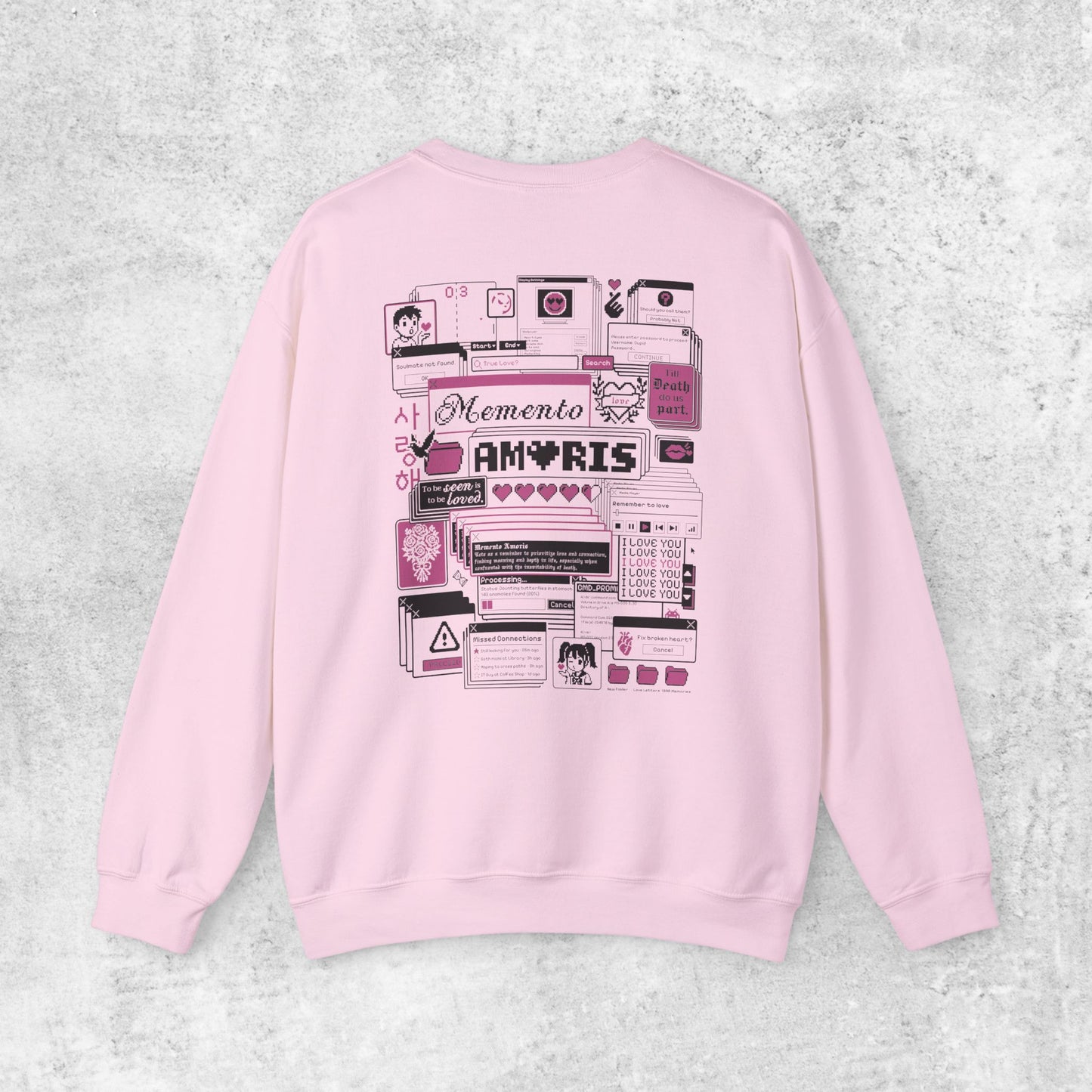 MEMENTO AMORIS Crewneck Sweater