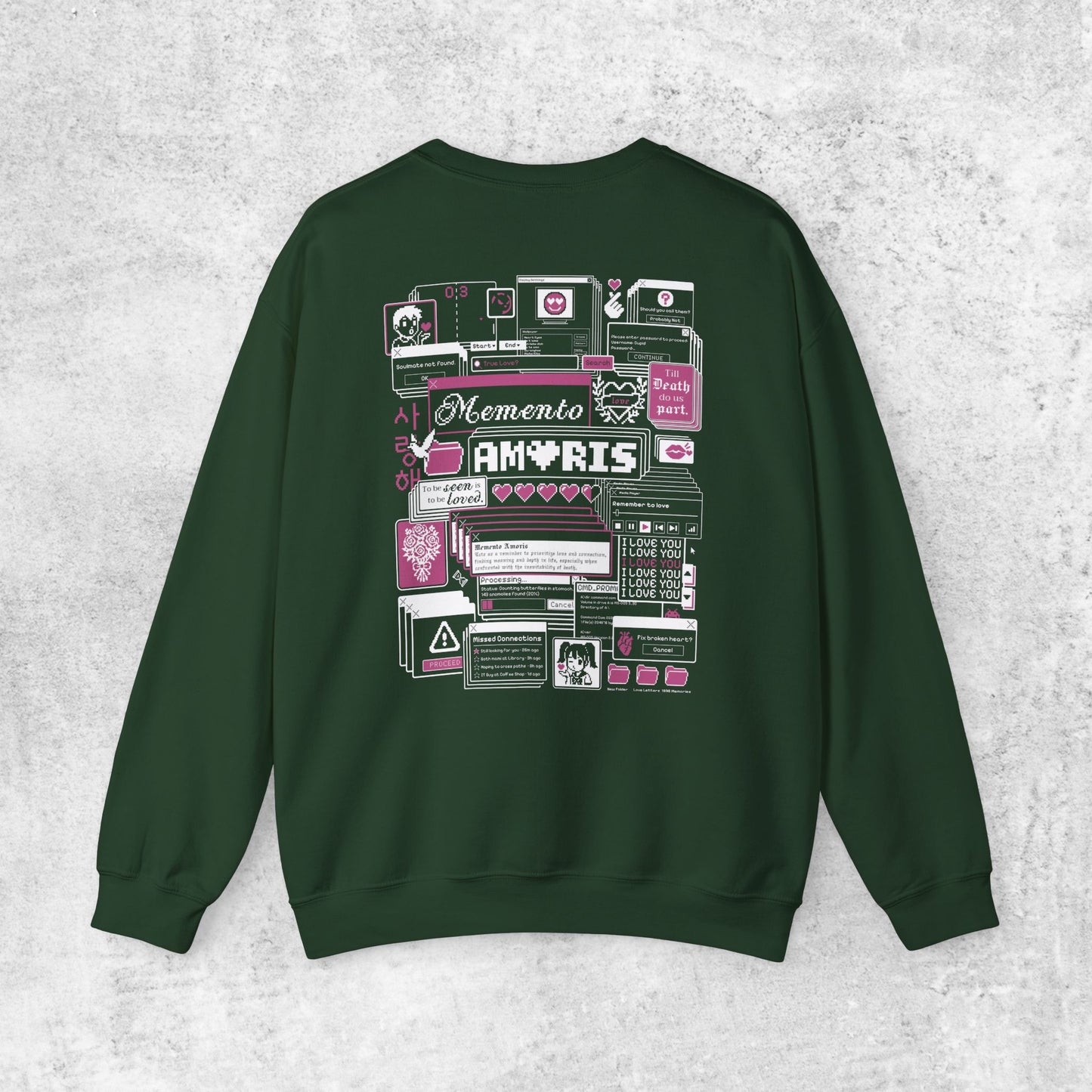 MEMENTO AMORIS Crewneck Sweater