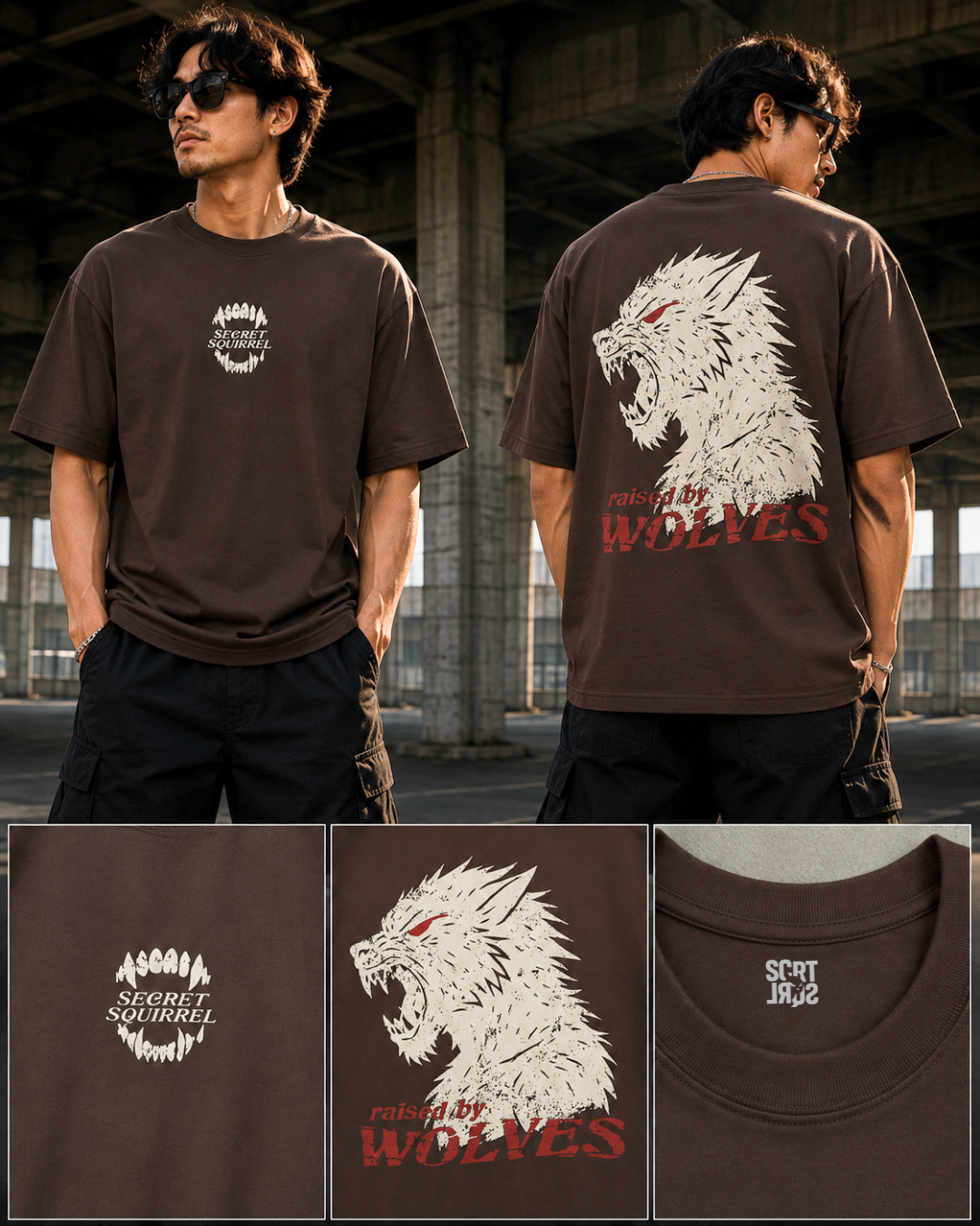 RAISED BY WOLVES Tee