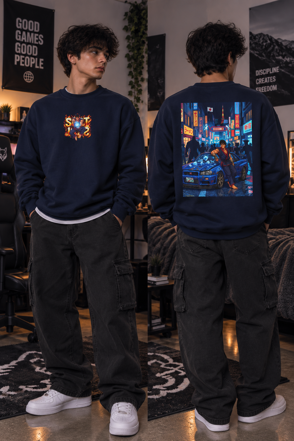 Bonus Stage Crewneck Sweater