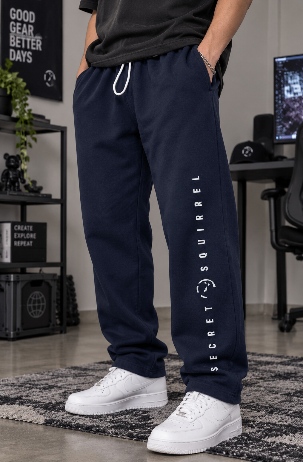 SCRTSQRL Relaxed sweatpants