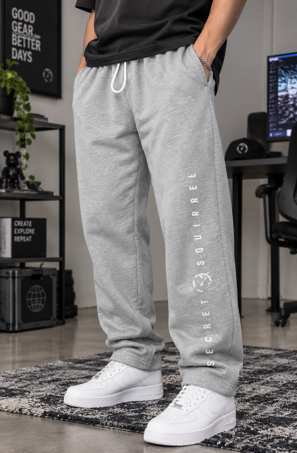SCRTSQRL Relaxed sweatpants
