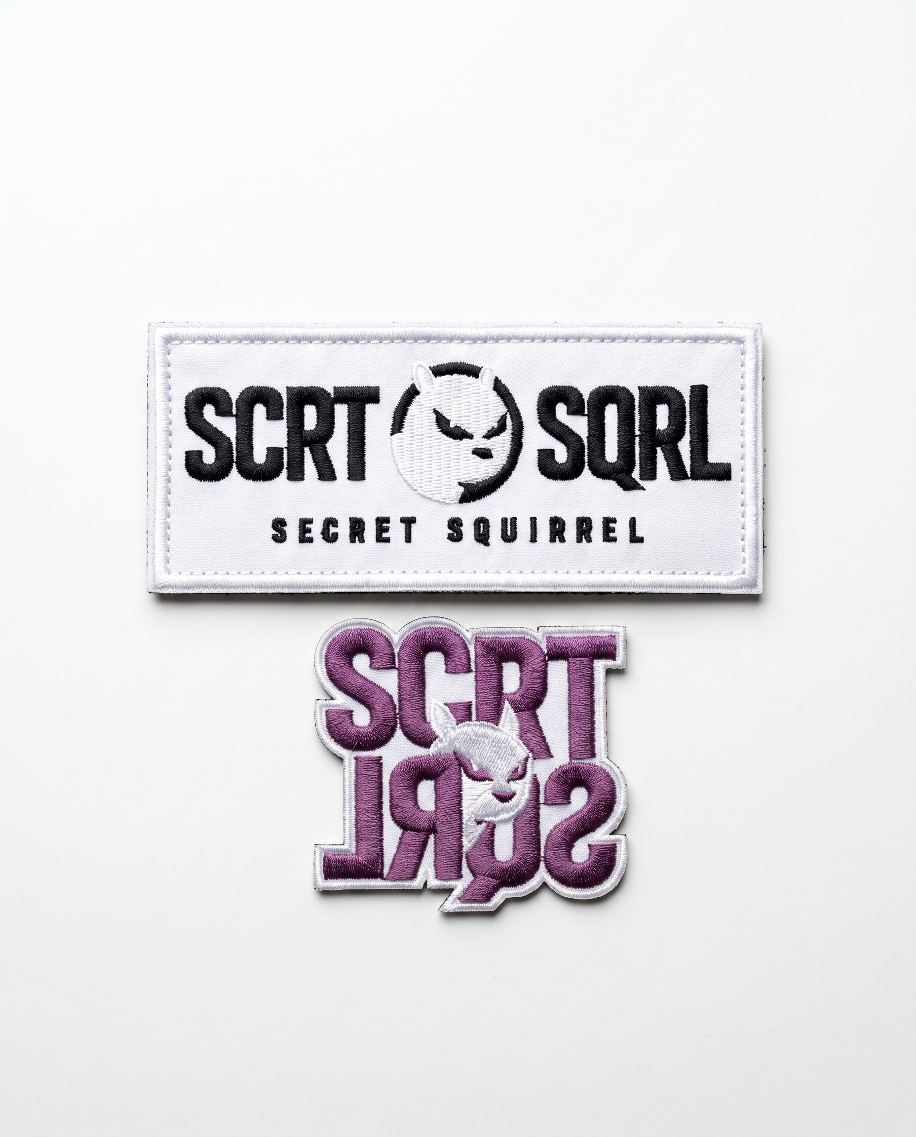 SCRTSQRL Tactical Logo Patch Set