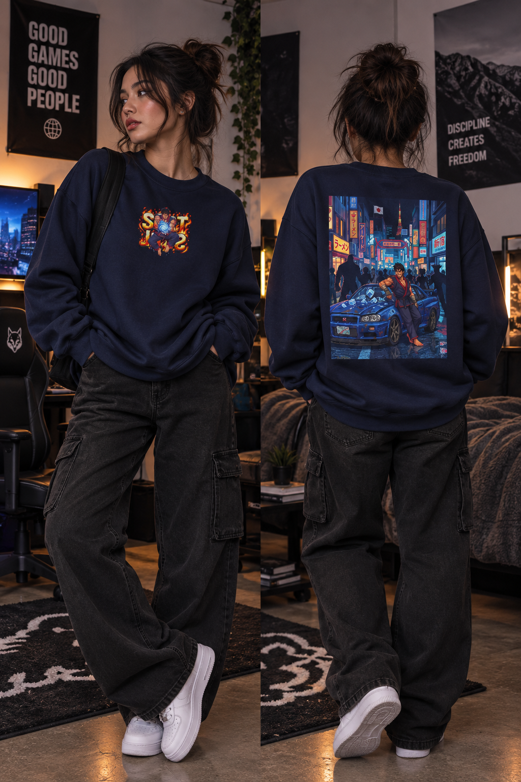 Bonus Stage Crewneck Sweater